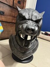 Game of Thrones Helmet The Hound's Helm by Valyrian Steel Has crack. picture