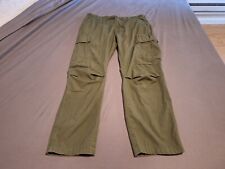 U.S. Army Man's Cotton Wind Resistand Poplin OG-107 Trousers Size Medium-Regular picture