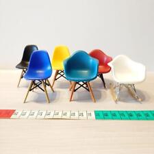 Reac Japan Miniature Eams Shell Chair Collection 1/12 scale set of 6  picture