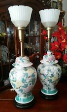 Vintage Pair Torchiere Table Lamps STUNNING picture