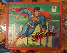 1978 Vintage Superman Tin Lunchbox Paramount Pictures NO THERMOS picture