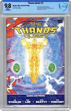 Thanos Quest #2REP 2nd Printing CBCS 9.8 1991 21-26FFB29-020 picture