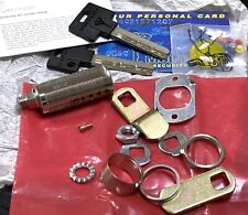 Vintage Mul-T-Lock Cam Lock 2” w/ 2 Keys Tongues & Card picture