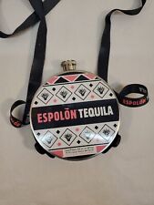 Espolon Tequila- Round Canteen Style Flask  picture
