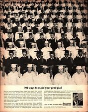 1964 Bulova Watch Graduate Graduation Gift Vintage Print Ad Cap Gown Wall Art c9 picture