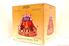Mr Christmas Circus Tent Big Top Worlds Fair Gold Label Music Motion Lighted picture