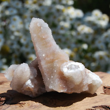3in 200g Large Fairy Quartz Crystal Cluster, Raw Sparkling Spirit Quartz Druzy,  picture