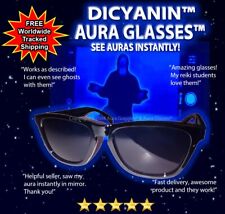 OFFICIAL DICYANIN AURA GLASSES paranormal crystals hunting ghost reiki energy qi picture