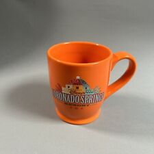 Disney Parks Coronado Springs Resort Orange Mug Exclusive Coffee Cup RARE picture