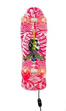 Powell Peralta Geegaw Skull and Sword Hot Pink Whiskertin Skateboard Light  picture