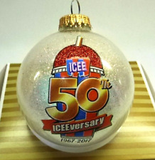 ICEE 50th Anniversary Glass Ball Christmas Ornament, In Box picture