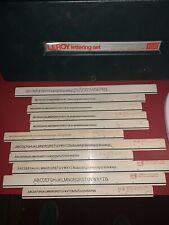 Vintage Leroy Lettering Set by Keuffel & Esser Co. K&E K-E Drafting - Incomplete picture