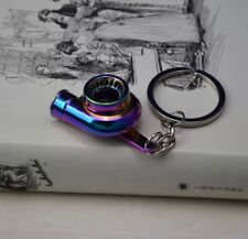 Brand New Colorful Cute Mini Car Turbo Engine Mechanic Men’s Keychain Gift picture