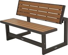 60054 Convertible Bench / Table, Faux Wood Construction picture
