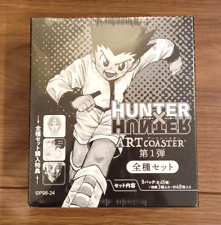 Hunter x Hunter x Jump Festa Art Coaster Vol.1 Complete Set/ Exhibition Rare JP picture