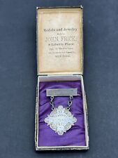 Antique 1892 Sterling Silver ST. CLOUD NJ REGULARITY Medal picture