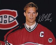 KIRK MULLER Autographed Photo (8 x 10) - Canadiens Captain Kirk - TW PRESTIGE picture