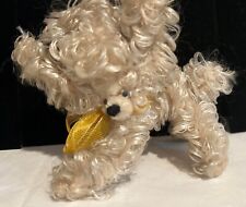 Beautiful Vintage Fluffy Chenille JAPAN Dog Poodle GIGI picture