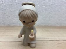 Vintage 1982 Enesco Precious Moments The First Noel Porcelain Figurine picture