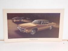 Original 1972 Chevrolet Impala Custom Coupe Dealer Showroom Poster 18