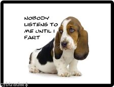 Basset Hound Funny Dog  Refrigerator / Tool Box  Magnet picture