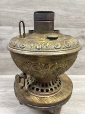 Antique Bradley & Hubbard B&H BRASS Country Store/Hanging Oil Lamp Stamped 1898 picture