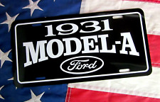 1931 Ford MODEL A  License plate car tag Hot Rod Roadster 31 Coupe Pickup Truck picture
