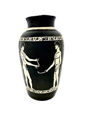 Vase with Greek Mythology Character Design Ceramic Vintage Decor picture
