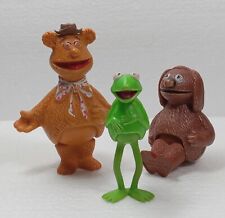 Henson Kermit The Frog, Fozzy  Bear & Ralph The Dog Movable Legs Vintage 1978 picture