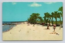 Coquina Beach Gulf Mexico Manatee County Florida Ocean Shoreline PM Postcard picture