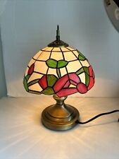 Plastic Tiffany Style Hand Painted Style Table Lamp Hand Touch picture