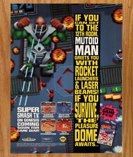 Super Smash T.V. Arcade Flying Edge - Video Game Print Ads Poster Promo Art 1992 picture