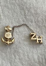 Delta Gamma Sorority Pin / Badge With Chapter Pin picture