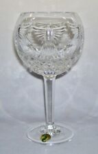 WATERFORD ~ Cut Crystal 15 Oz. BALLOON TOASTING WINE GLASS (Millennium, PEACE) picture