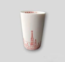 Vienna Now Forever Ceramic Pencil Pen Brush Holder White Small Jar Souvenir New picture
