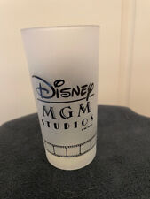 Vintage  Disney MGM Studios Mickey Mouse Frosted Glass Mickey with Slate picture