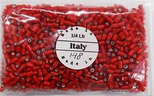 1/4# Pound White Heart Antique Venetian Seed Beads African Trade V 148 Tubes picture