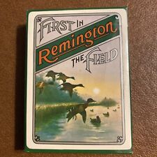 Remington Firearms First In The Field Vintage Ducks Playing Cards Deck picture