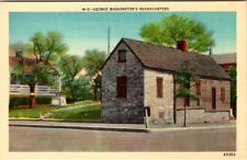 Post Card George Washington's Headquarters Linen Card 1930-1959 Winchester VA. picture