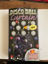 Vintage Mascot Hard Plastic Unbreakable Curtian Disco Ball 18 MCM In Box picture