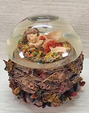 Boyds Faeriessance Faeriewood Serena Farie Nap Gentle Dreams Snow Globe/Music picture