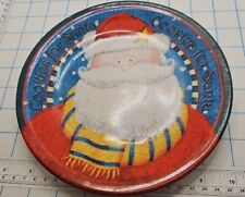 VTG Plate Cookies For Santa Giftco Inc Xmas Decorative Plate  picture