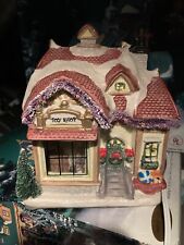 VICTORIA FALLS PORCELAIN LIGHTED CHRISTMAS TOY SHOP-- SERIES 3   NEW in BOX picture