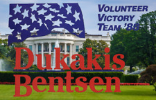 Michael Dukakis Lloyd Bentsen 1988 Presidential Campaign Volunteer Team Packet picture