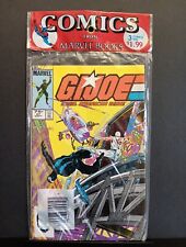 VINTAGE G.I.JOE MARVEL COMICS FACTORY SEALED 3 PACK - #2,#26,#27 NEW SNAKE EYES picture