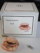 Crab  PHB Porcelain Hinged Box by Midwest of Cannon Falls #30937-7 picture
