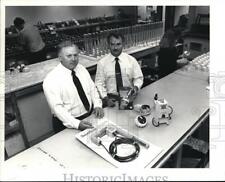 1987 Press Photo O'Ryan Industries Pres Rick Grant & Ron Truscott, VP Marketing picture