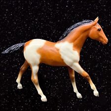 Vintage Breyer Horse Figurine Brown Brown White Spots White Legs 6.5”T 7”W picture