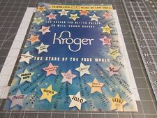 1947 Kroger Supermarket Vintage Print Ad Celebrating 65 Years Of Low Prices picture