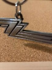 ZZ TOP Outline/Oxidized Key Chain Metal Durable Rock Texas picture